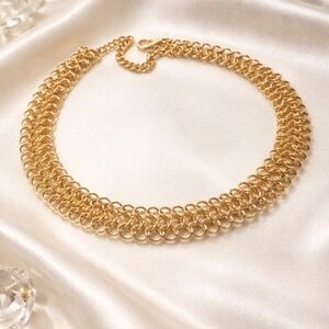 Gold Tone Chain Necklace